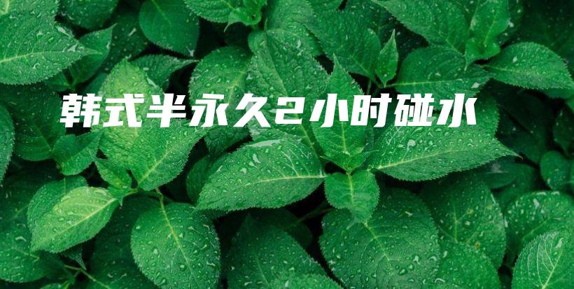 韩式半永久2小时碰水插图