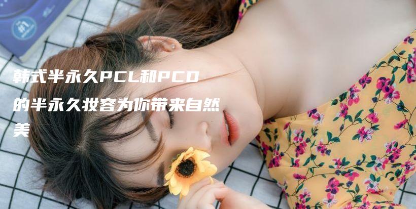 韩式半永久PCL和PCD的半永久妆容为你带来自然美插图