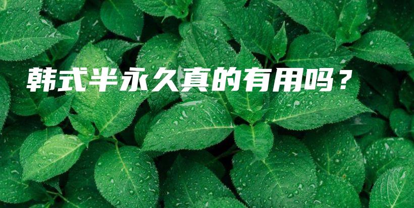 韩式半永久真的有用吗？插图